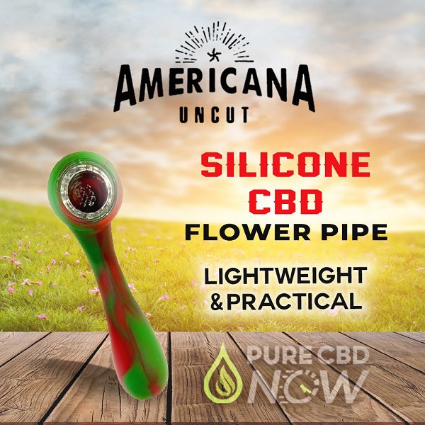 Americana Silicone CBD Flower Pipe