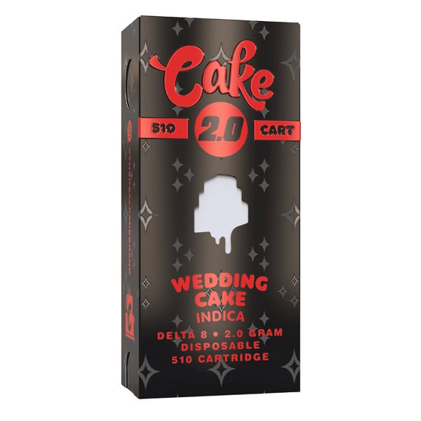 Buy Cake Delta 8 Cartridge 2 Gram - Wedding Cake