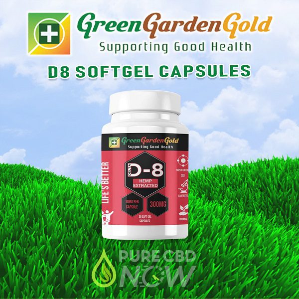 Green Garden Gold Delta-8 Soft Gel Capsules