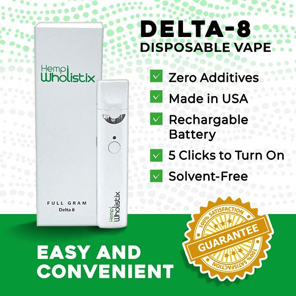Hempwholistix - Delta 8 Disposable Vape
