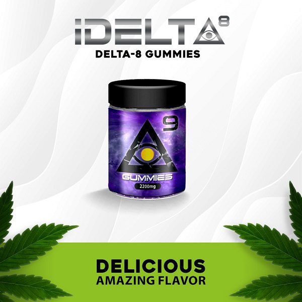 iDELTA Premium Black Hole Delta 9 Blend Gummies 2200mg